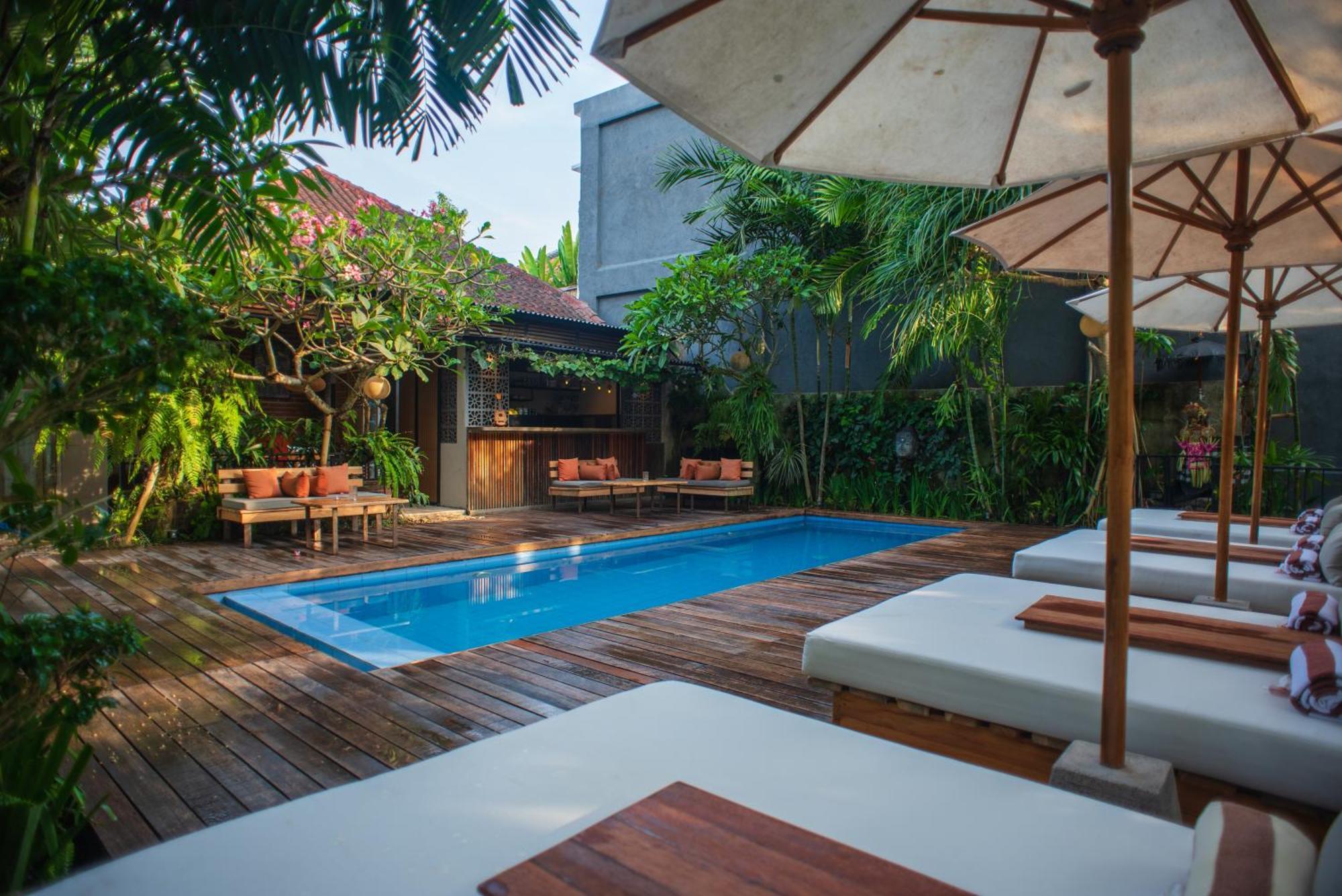 Pangkung Sari Bed And Breakfast Canggu Buitenkant foto