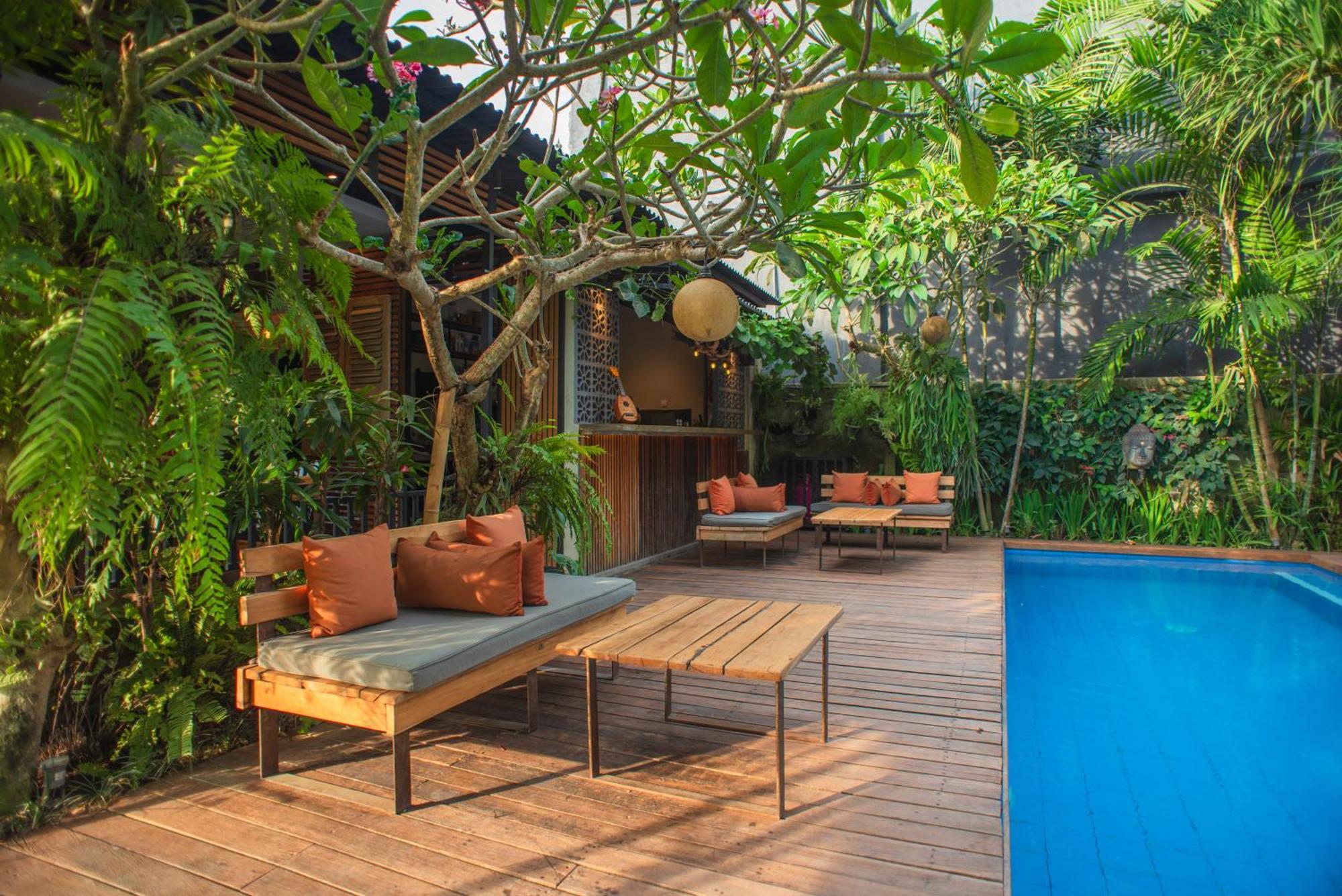Pangkung Sari Bed And Breakfast Canggu Buitenkant foto